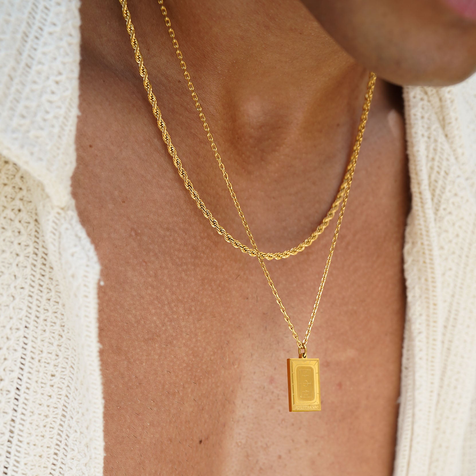 ROPE CHAIN 3 MM (GOLD)