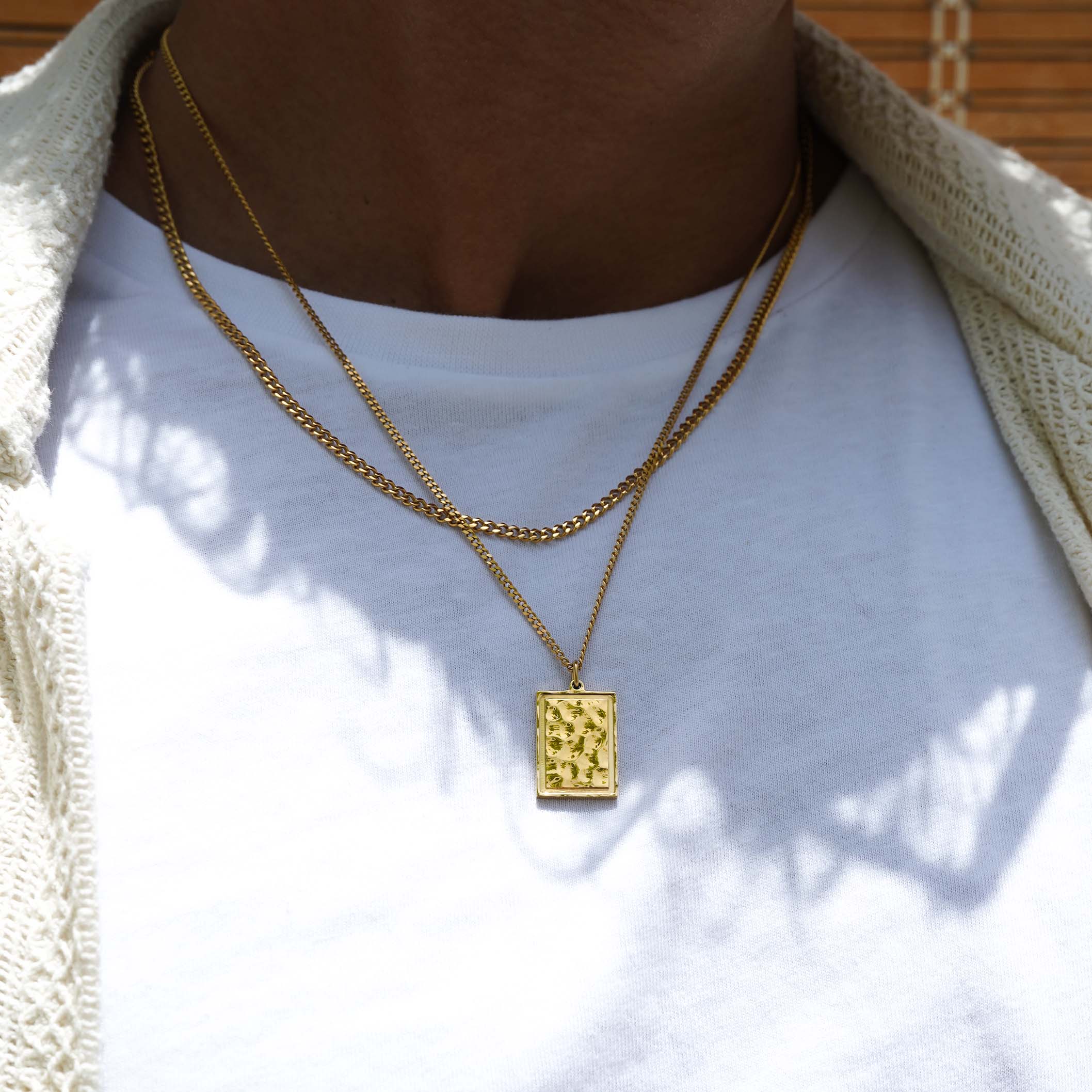CURB CHAIN 3 MM (GOLD)