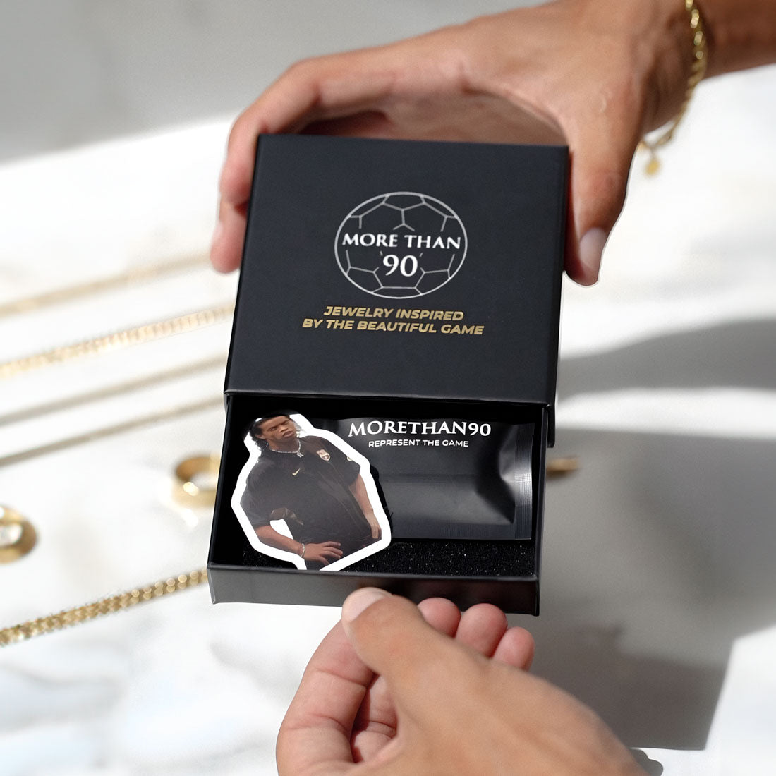 UNEVEN PITCH RING (GOLD)