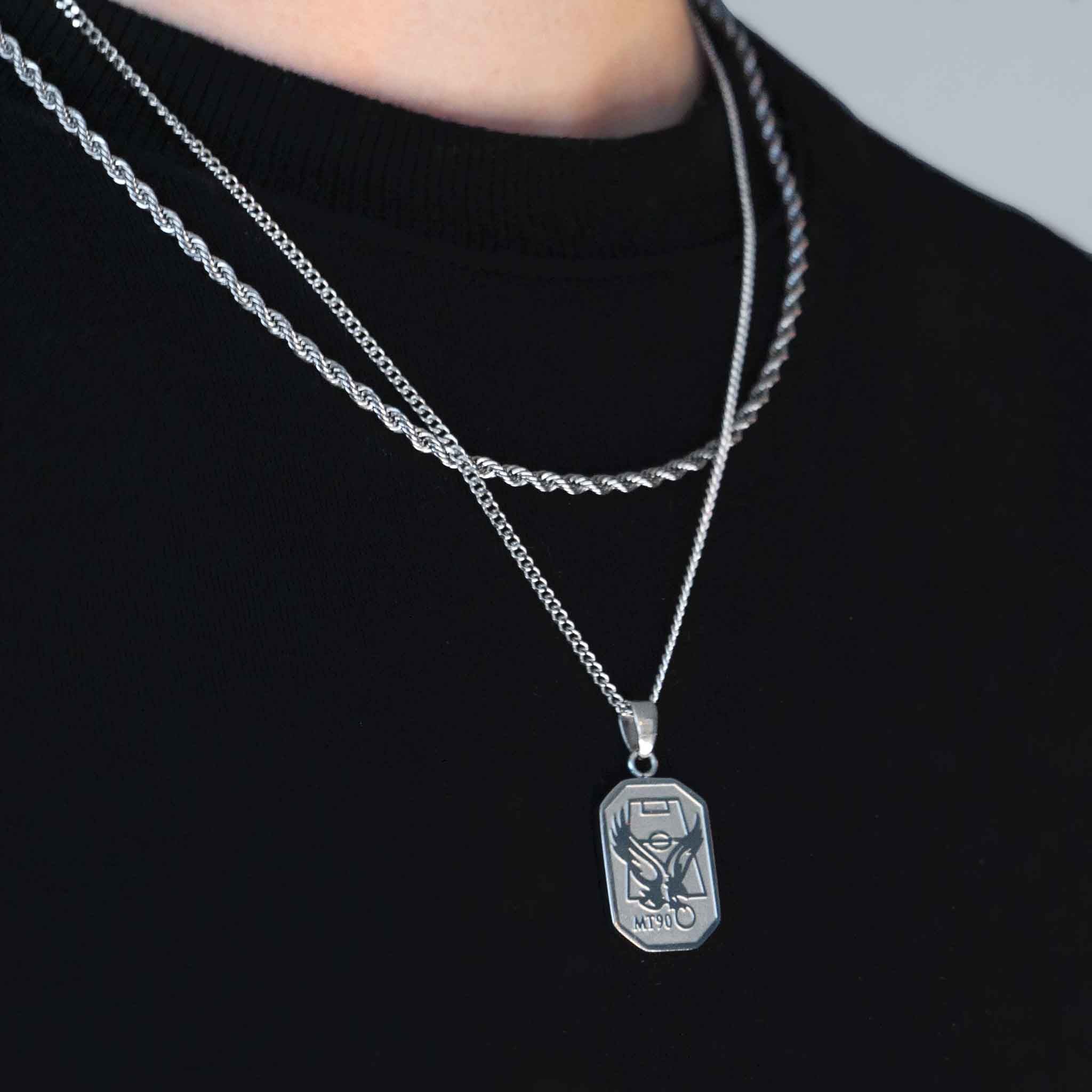EAGLE NECKLACE (SILVER)