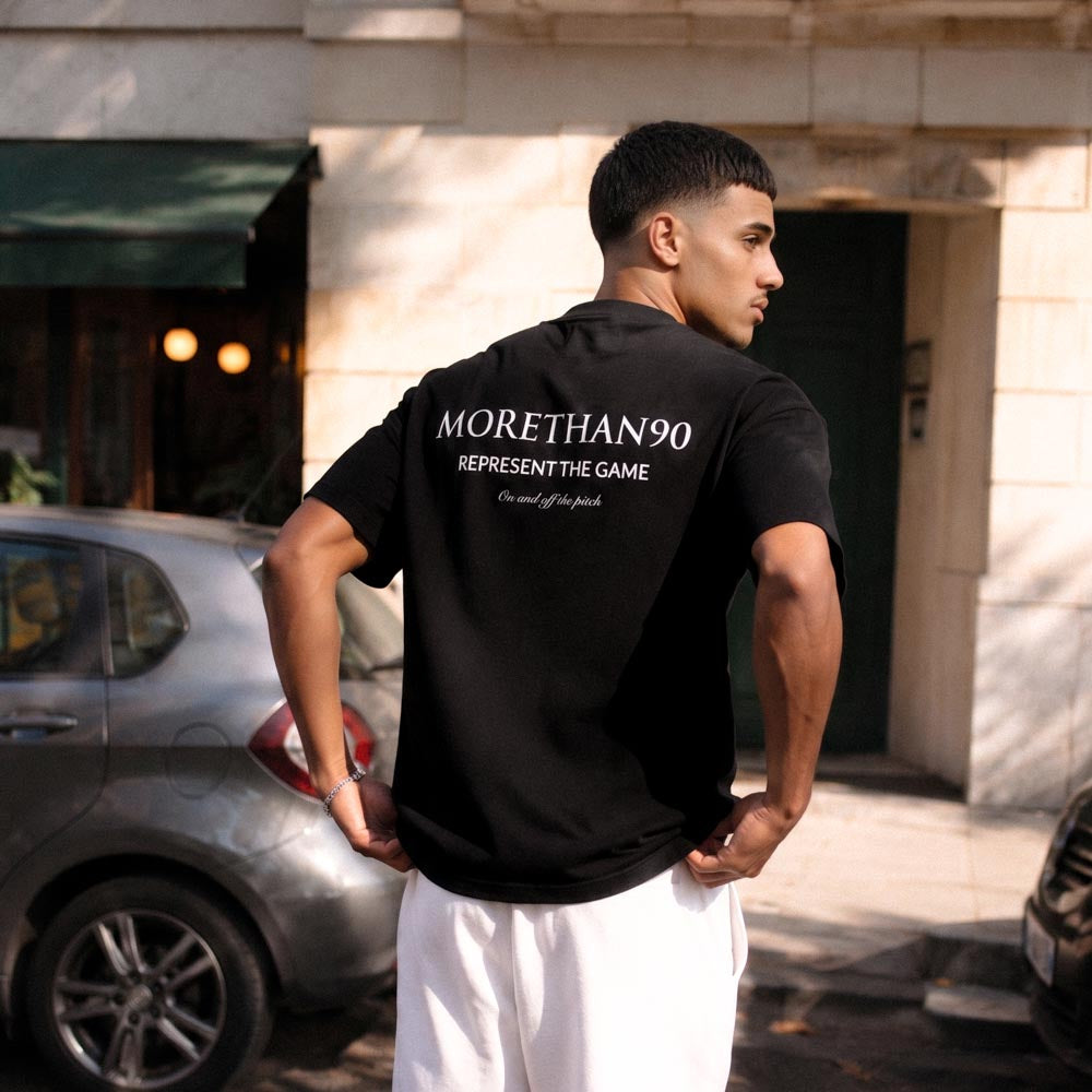 REPRESENT THE GAME T-SHIRT (BLACK)
