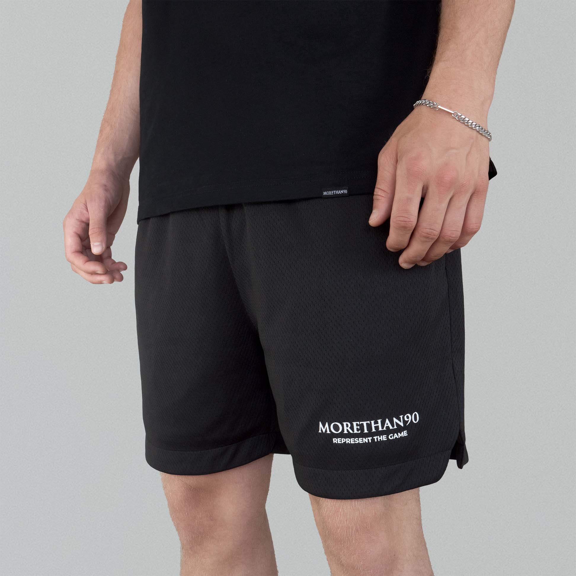 MT90 MESH SHORTS (BLACK)