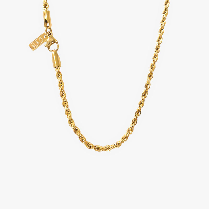 ROPE CHAIN 3 MM (GOLD)