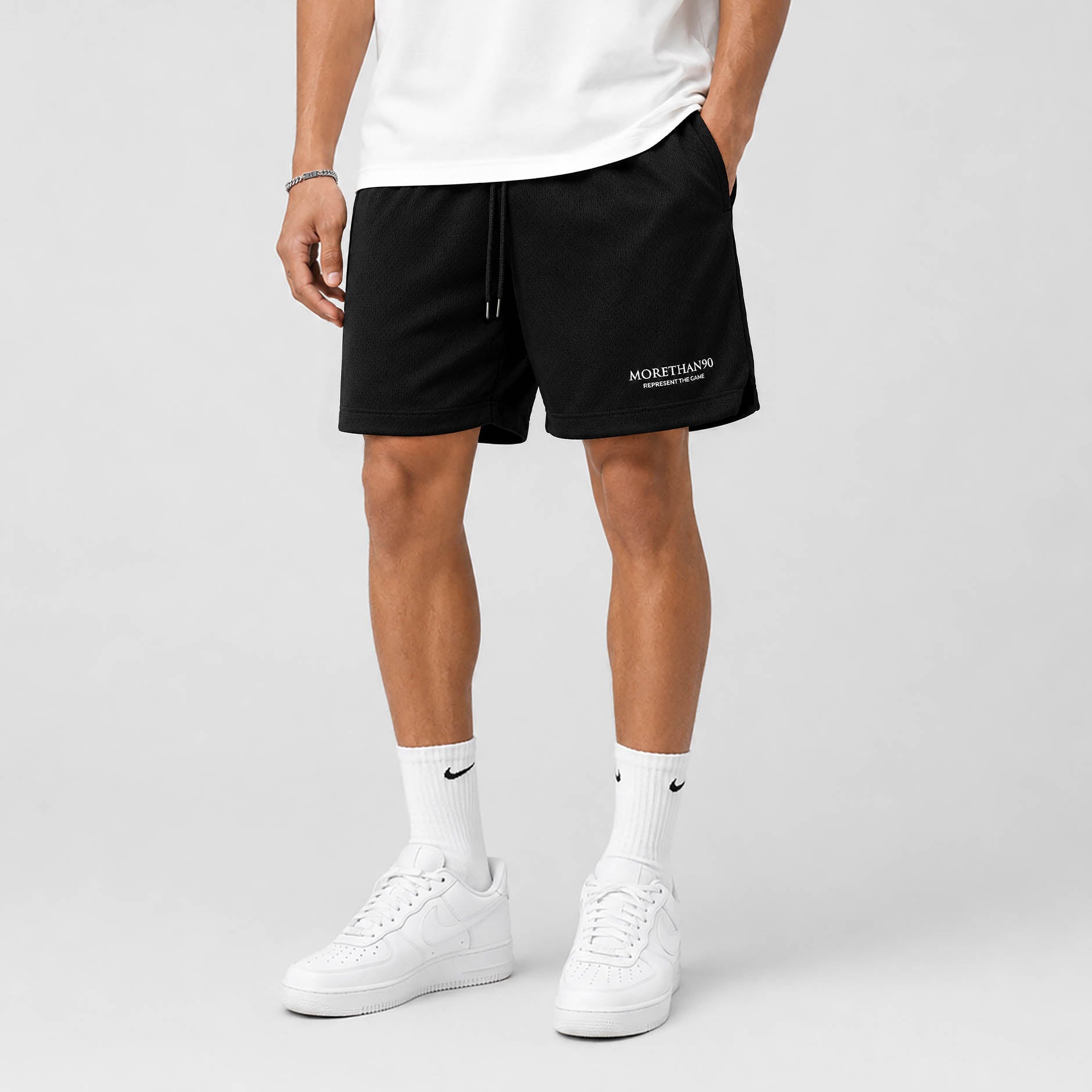 MT90 MESH SHORTS (BLACK)
