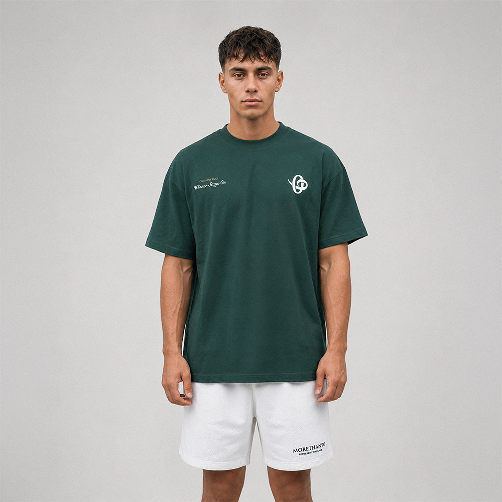 WINNER STAYS ON T-SHIRT (GREEN)