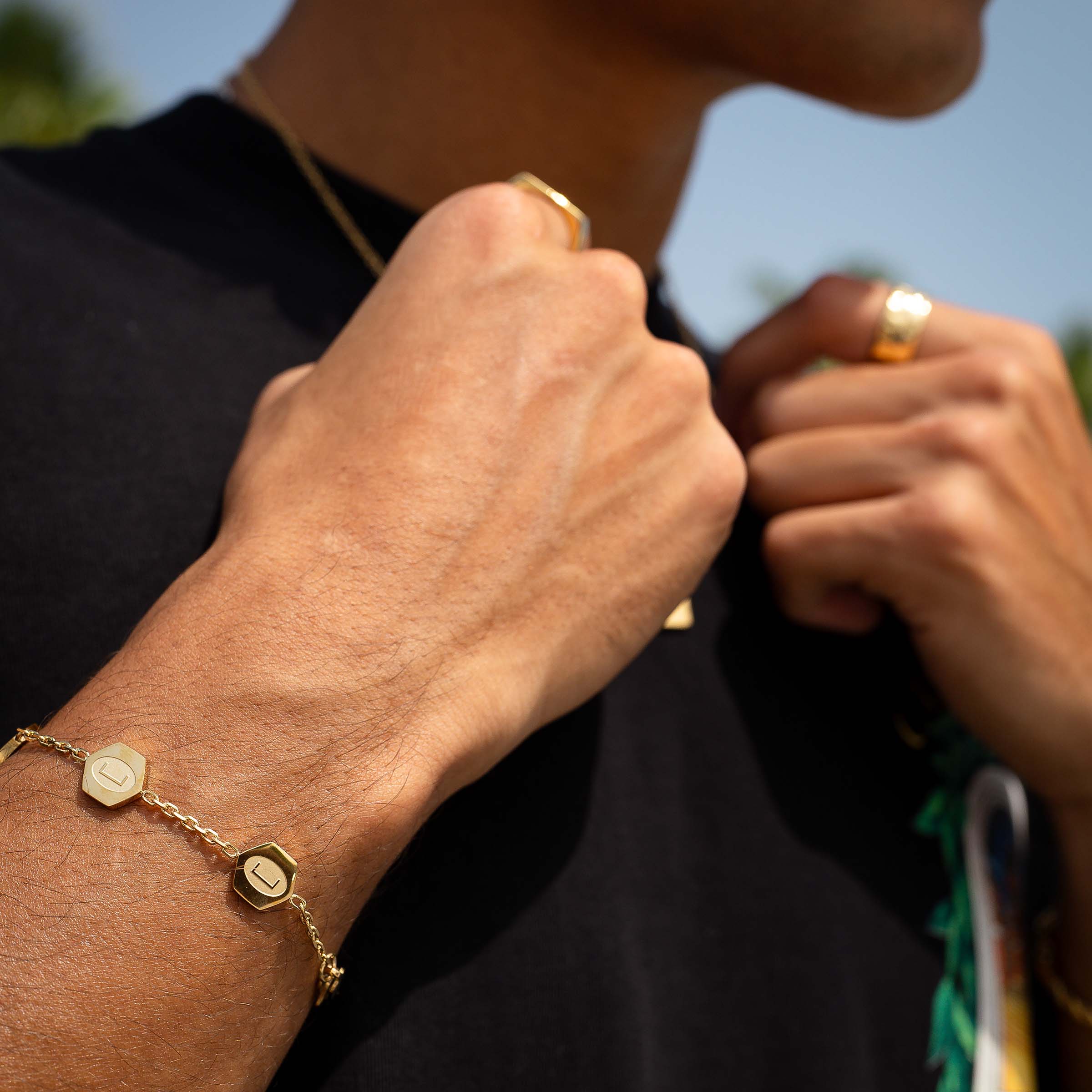 GOAL BRACELET (GOLD)