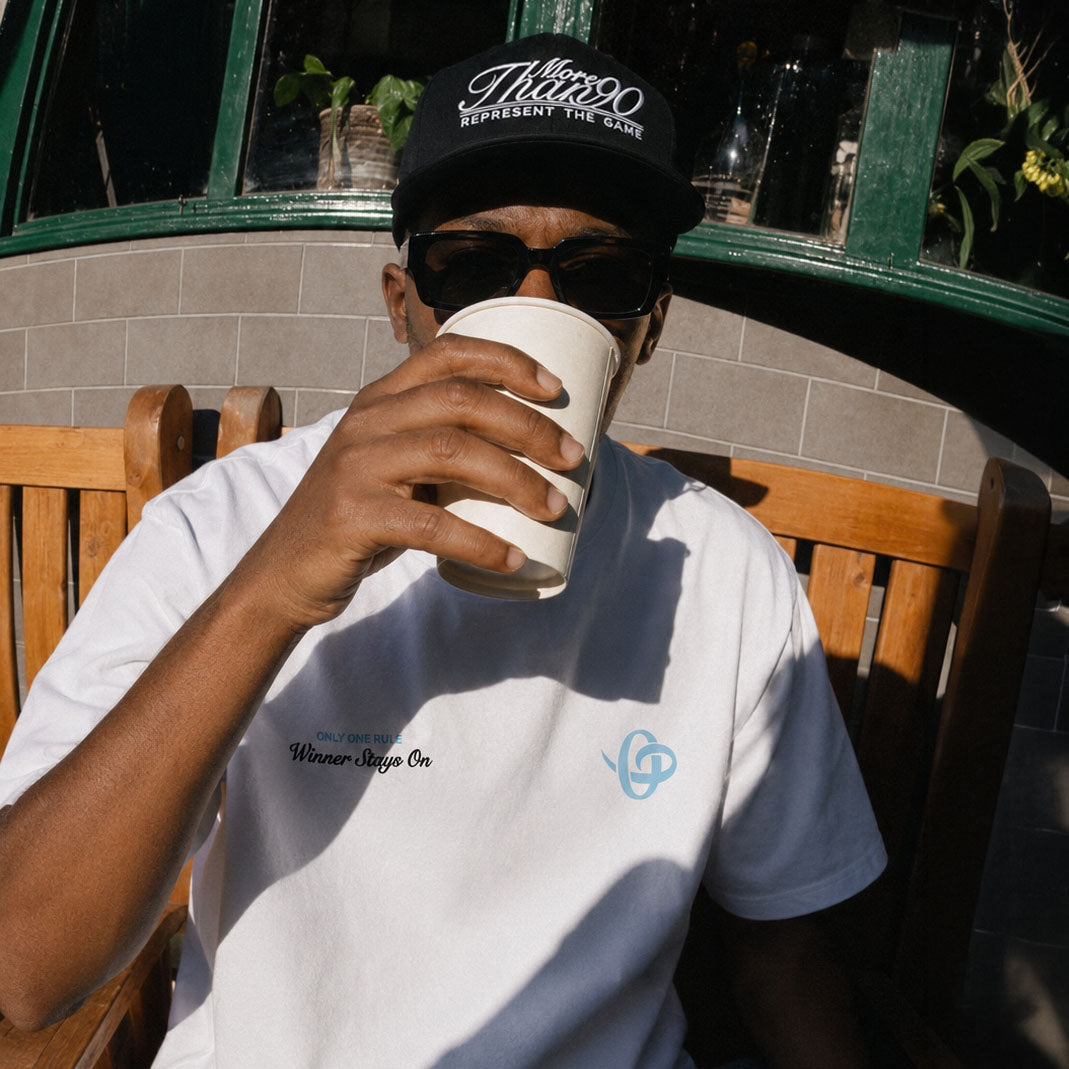 WINNER STAYS ON T-SHIRT (WHITE)