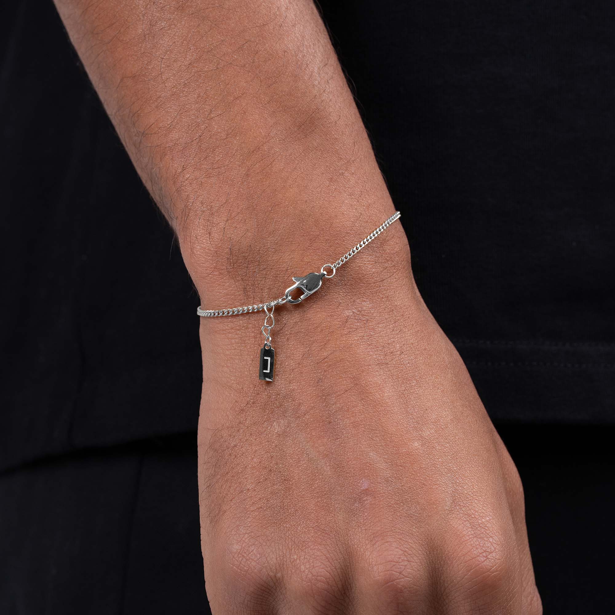 CURB BRACELET 2MM (SILVER)