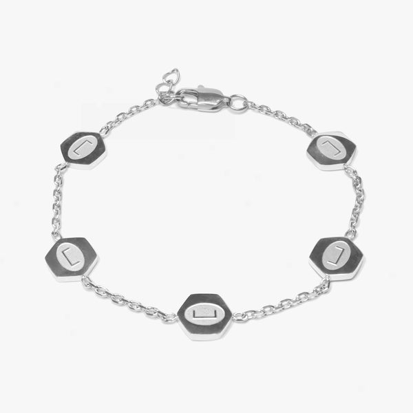 GOAL BRACELET (SILVER)