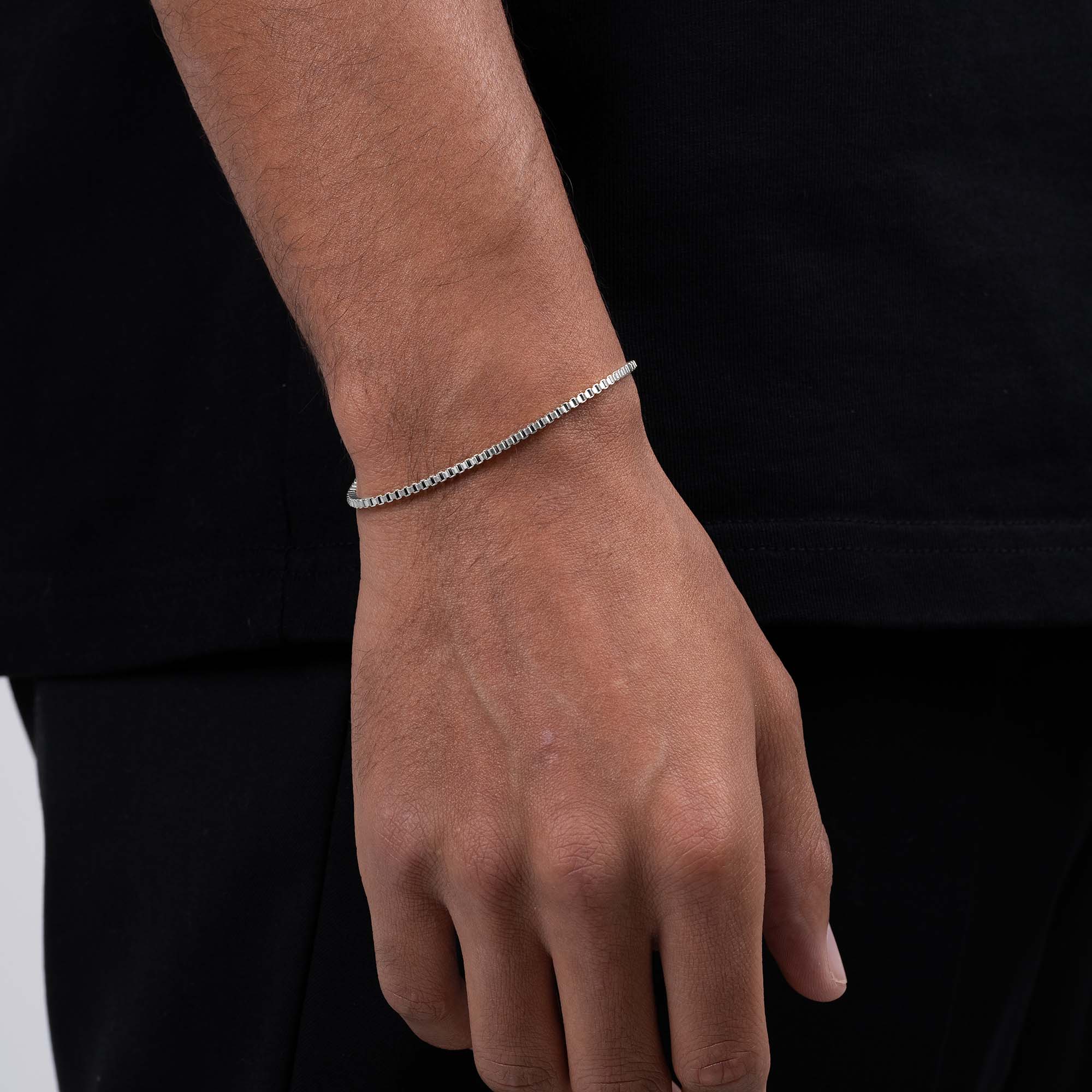 BOX BRACELET (SILVER)