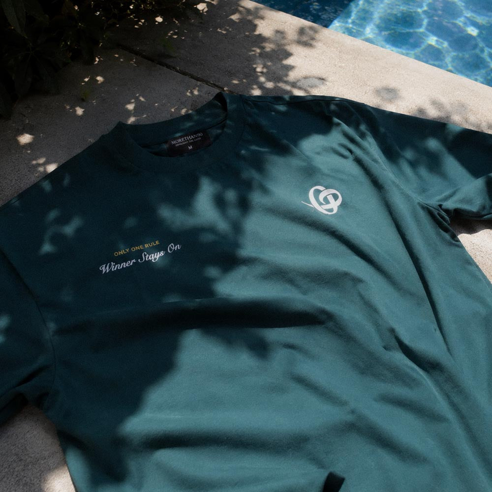 WINNER STAYS ON T-SHIRT (GREEN)