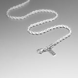 ROPE CHAIN 3 MM (SILVER)