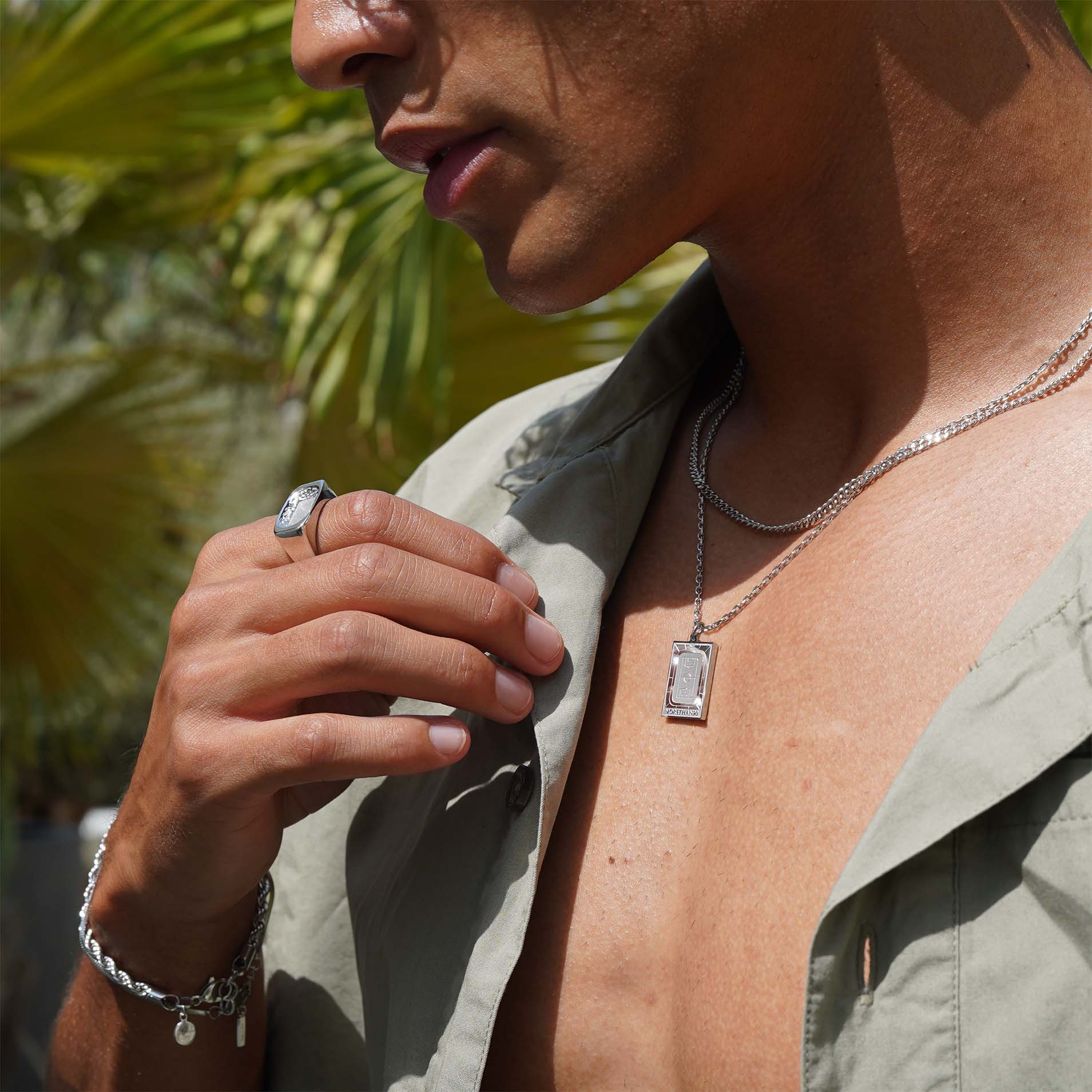 STADIUM NECKLACE (SILVER)