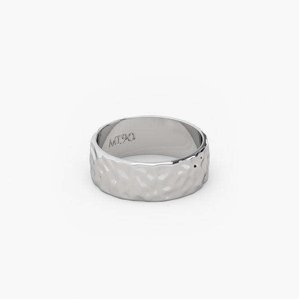 UNEVEN PITCH RING (SILVER)