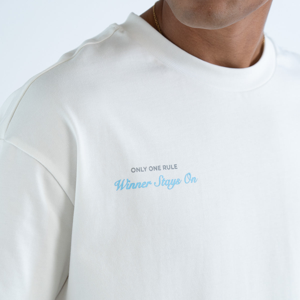 WINNER STAYS ON T-SHIRT (WHITE)