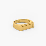 SIGNET GOAL RING (GOLD)