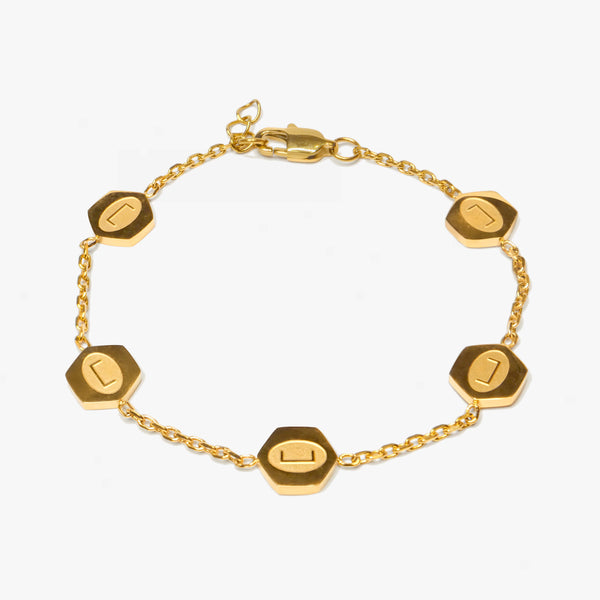 GOAL BRACELET (GOLD)