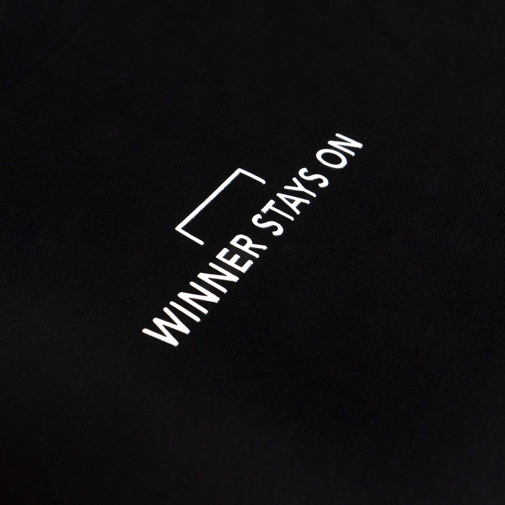 WINNER STAYS ON T-SHIRT (BLACK)