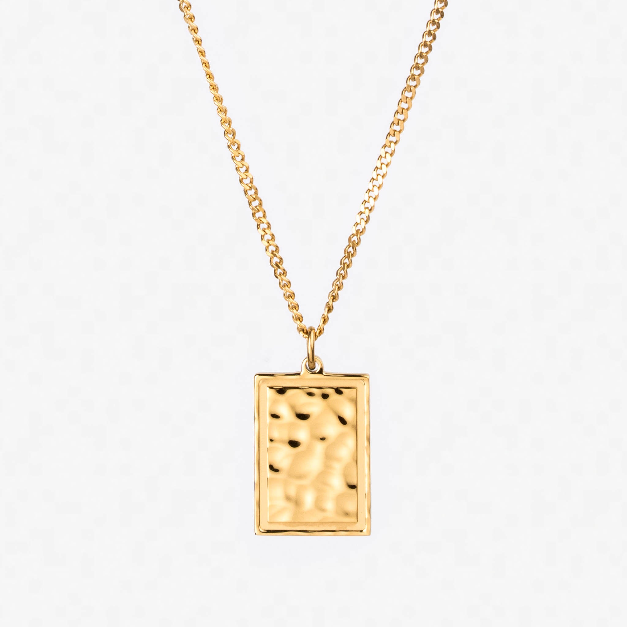 UNEVEN PITCH NECKLACE (GOLD)
