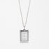 STADIUM PITCH NECKLACE (SILVER)