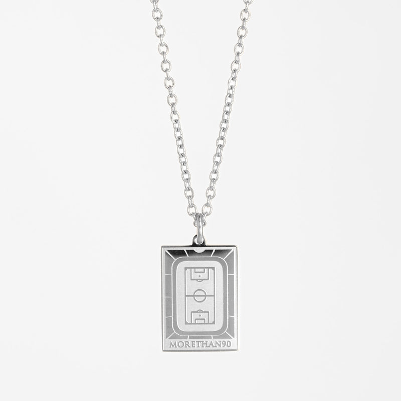 STADIUM PITCH NECKLACE (SILVER)