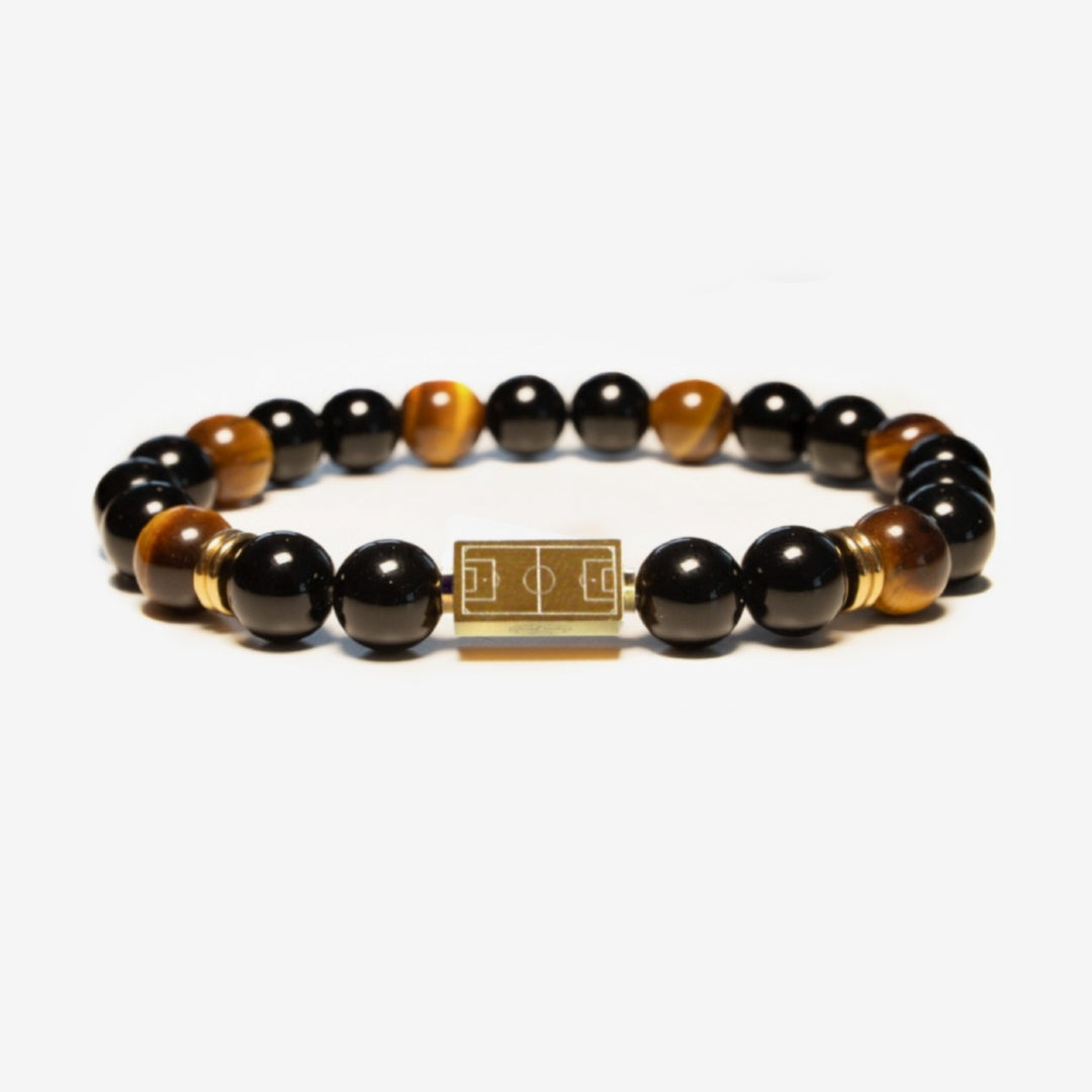 tiger eye soccer bracelet